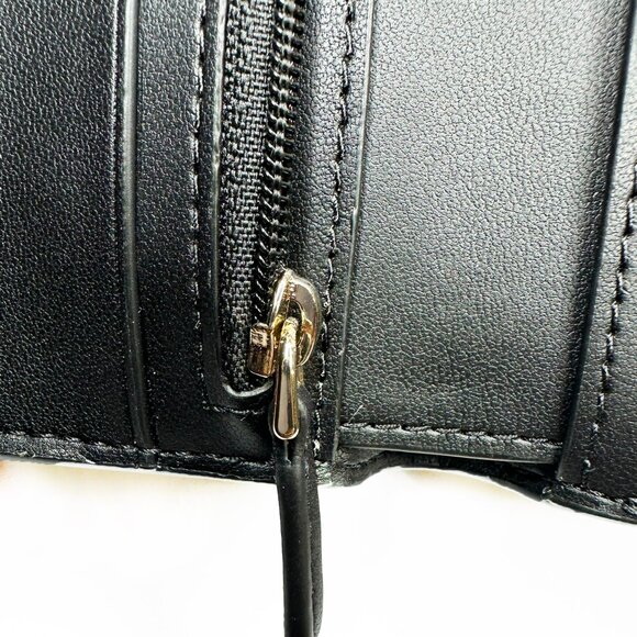 Kate Spade GIGI Black Compact Bifold Wallet — NWOT - Picture 4 of 8